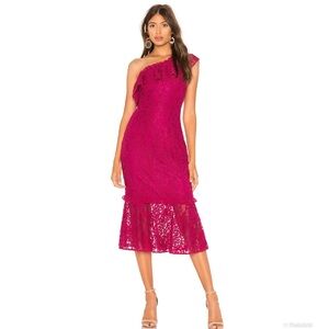 Lovers and Friends Jasper Berry Midi Dress